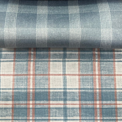 Velvet in Tartan Upholstery