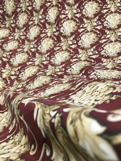 Velvet in Damask Cushion Covers