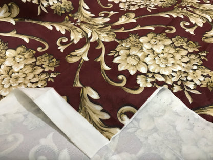 Velvet in Damask Cushion Covers