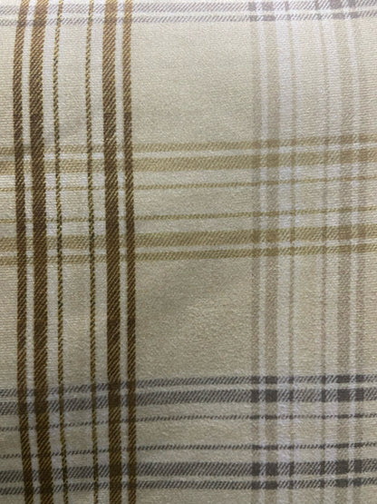 Velvet in Tartan Plaid  Upholstery & Sofa