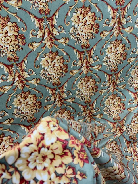 Velvet in Damask Cushion Covers