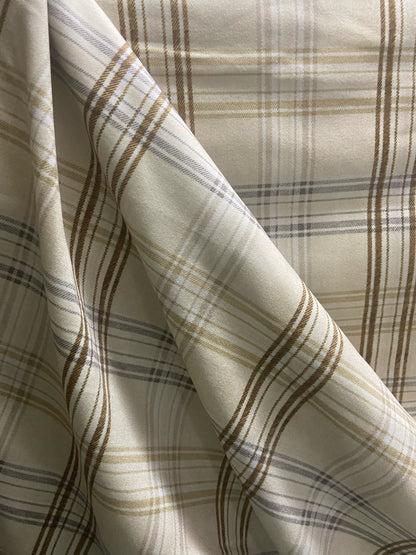 Velvet in Tartan Plaid  Upholstery & Sofa