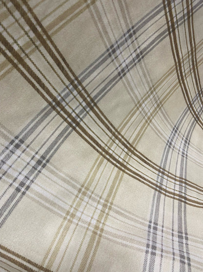 Velvet in Tartan Plaid  Upholstery & Sofa