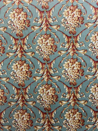 Velvet in Damask Cushion Covers