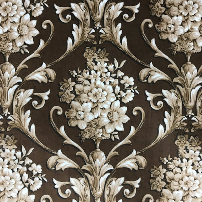 Velvet in Damask Cushion Covers