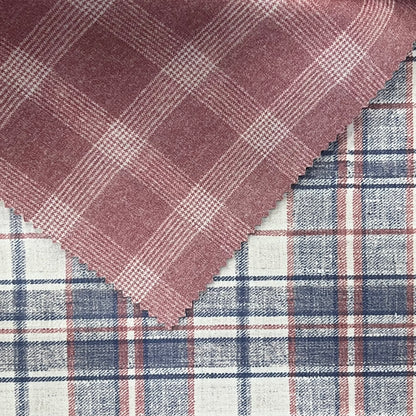 Velvet in Tartan Upholstery