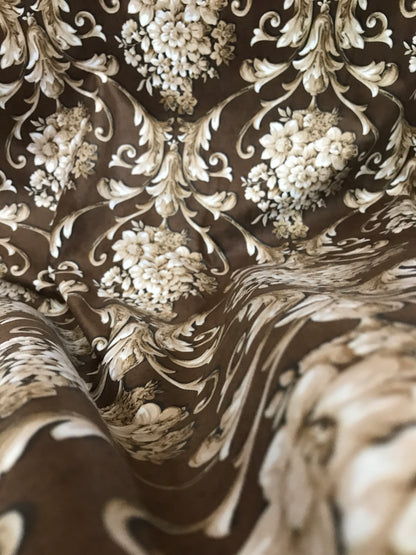 Velvet in Damask Cushion Covers