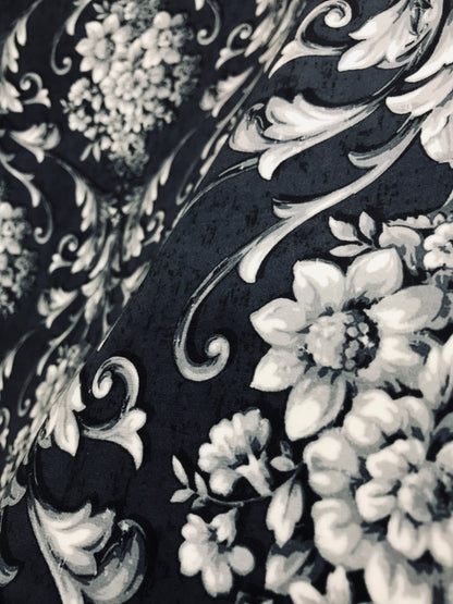 Velvet in Damask Cushion Covers