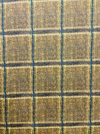 Velvet in Tattersall Plaid  Sofa Upholstery & Cushions