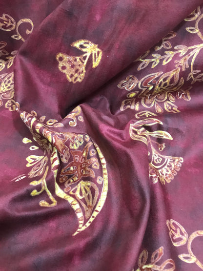Velvet in Paisley Curtains, Chair Covers & Table Runners