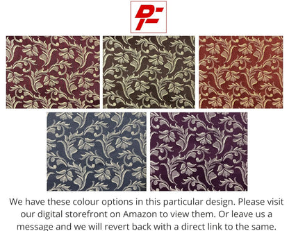 Jacquard in Floral Vine – Ideal for Upholstery & Chairs (Vintage Bloom)