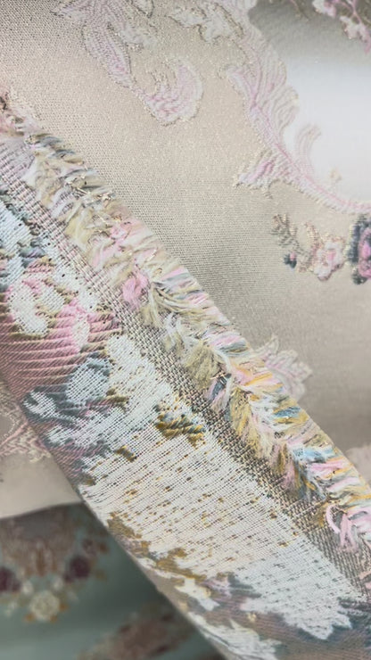 Jacquard in Victorian Floral Damask (Rococo Bloom)