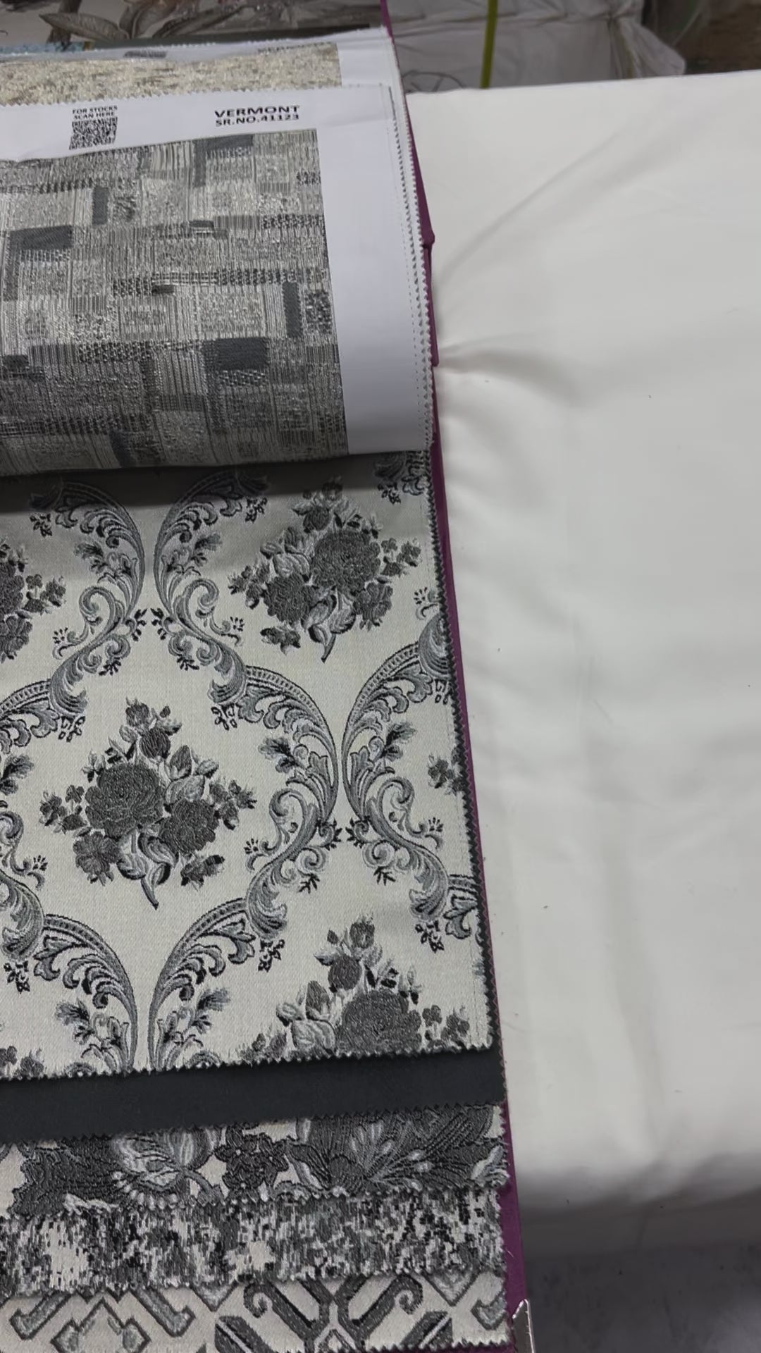 Jacquard Brocade in Damask  – Ideal for Upholstery & Drapes (Victorian Grace)