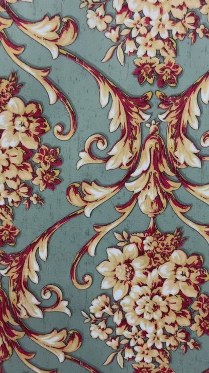 Velvet in Damask Cushion Covers