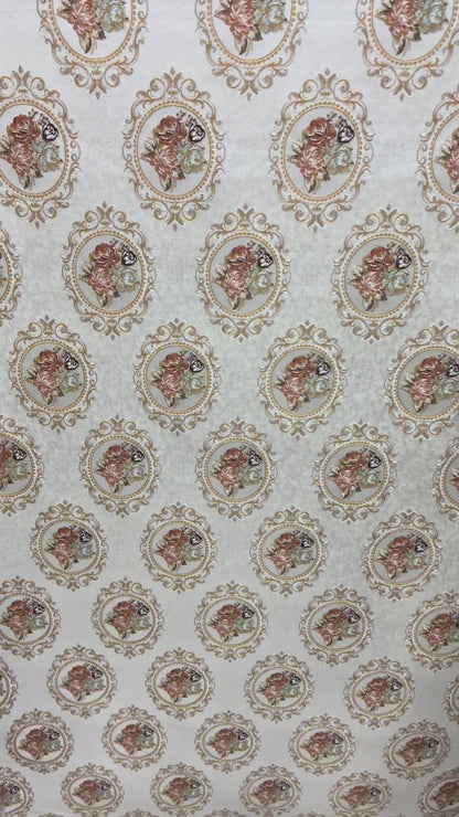Jacquard in Victorian Mirror Floral - Dining Chairs (Heritage Bloom)