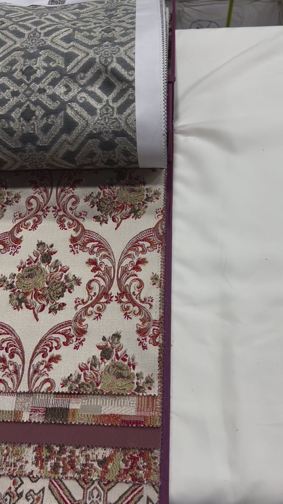 Jacquard Brocade in Damask  – Ideal for Upholstery & Drapes (Victorian Grace)