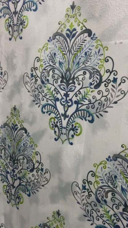 Velvet in Damask Motif  Sofas & Dining chairs